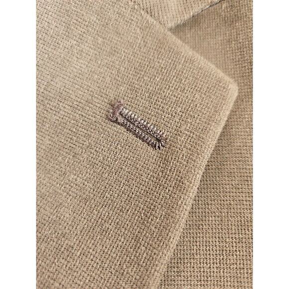 Ralph Lauren Green Label Suede Tan Sport Jacket Blazer 44R Fully Lined Grt Shape - Picture 5 of 16